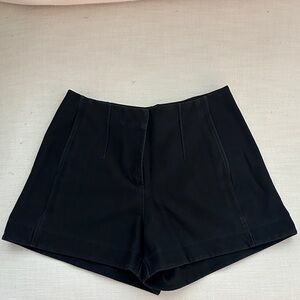Lululemon Athletica Black High Waist Shorts